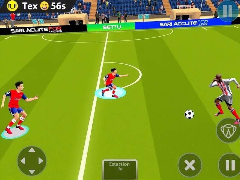 Exciting gameplay moment from Sari Soccer Legends Sari Soccer Legends Gameplay Screenshot